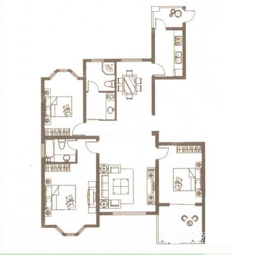 3室2廳2衛142㎡（實際測量148.15㎡）