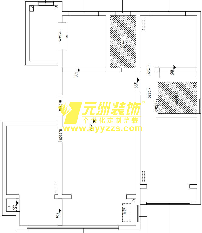 1單元701室·135平米